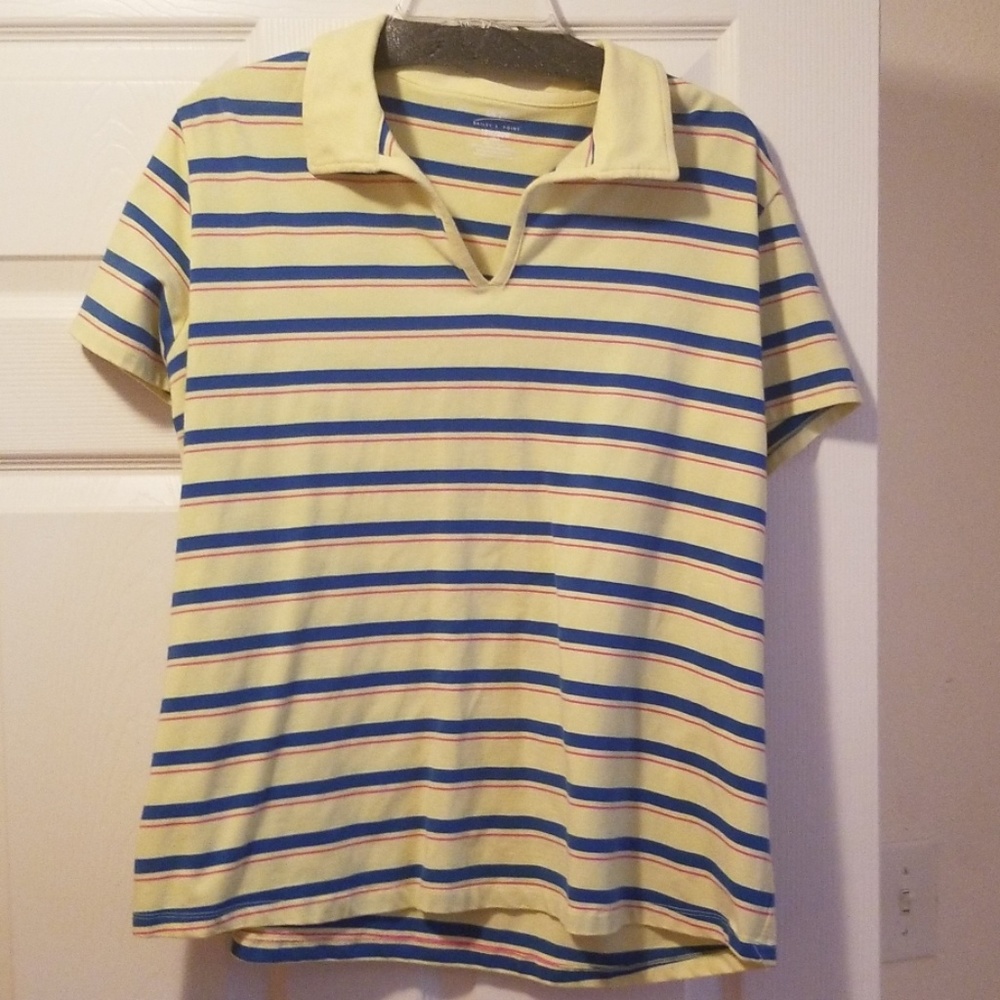 Striped casual blouse